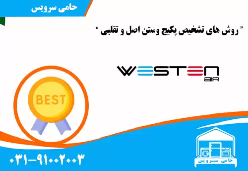 روش های تشخیص پکیج وستن اصل و تقلبی