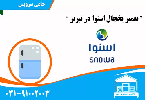 تعمیر یخچال اسنوا در تبریز