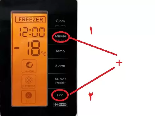 دیفراست دستی یخچال اسنوا 